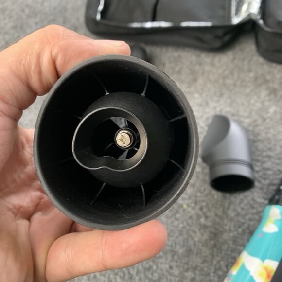 Calista Tools Style Brush Hair Dryer SDRY1 Floral 2 in 1 (Complete Set) - Tested - Picture 3 of 15